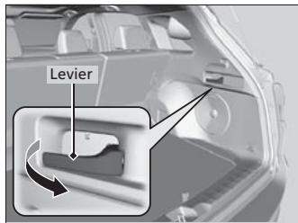 Acura RDX (2013-2016) - ■ Pour rabattre le siège - 2