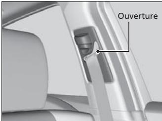 Acura RDX (2013-2016) - Lavage des ceintures de sécurité - 1