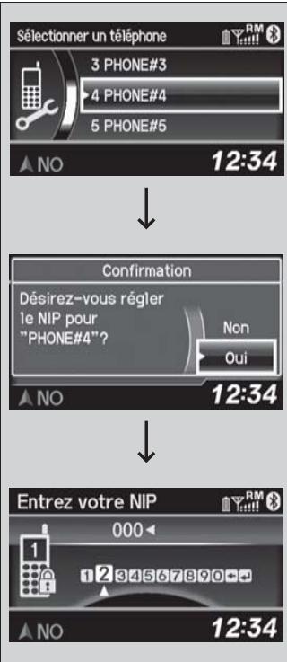 Acura RDX (2013-2016) - Pour créer un NIP de sécurité - 1