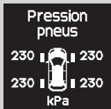 Acura RDX (2013-2016) - Témoin de la pression de gonflage des pneus - 1