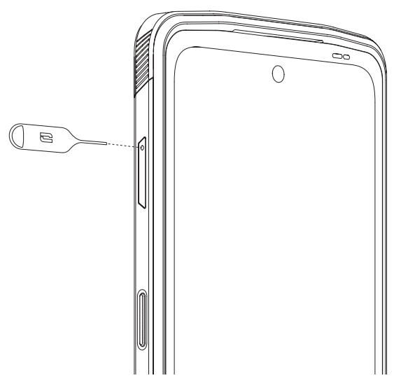 CROSSCALL StellarX5S - Installation de la carte SIM - 1