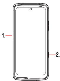 CROSSCALL StellarX5S - Boutons programmables - 1