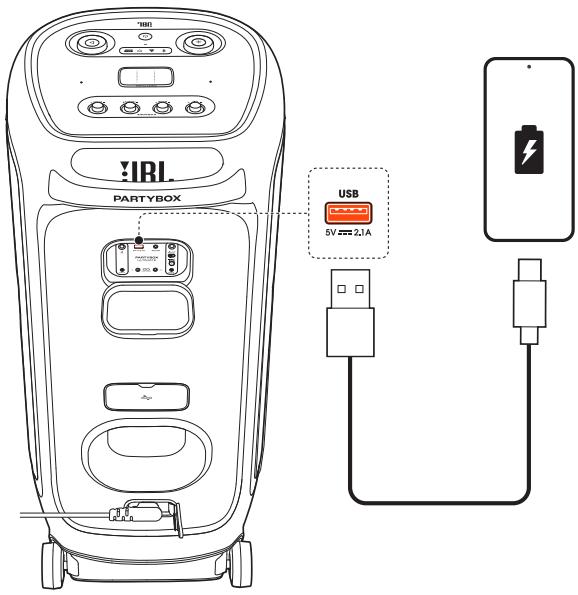 JBL PARTYBOXULTIMATE - Charge de votre appareil mobile - 1