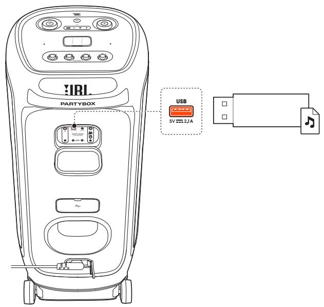 JBL PARTYBOXULTIMATE - Connexion USB - 1
