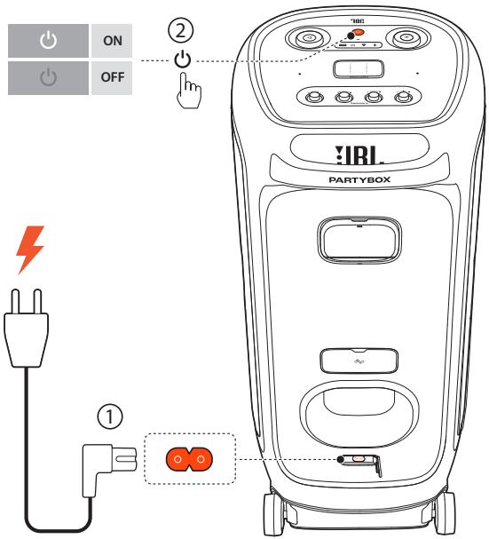 JBL PARTYBOXULTIMATE - ATTENTION : - 1