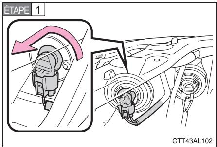 TOYOTA Matrix (2014) - Feux de croisement - 1