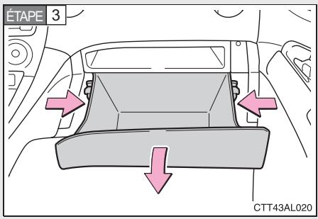 TOYOTA Matrix (2014) - Méthode de dépose - 2