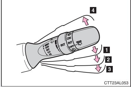 TOYOTA Matrix (2014) - Essuie-glaces et lave-glace - 2