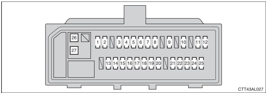 TOYOTA Matrix (2014) - Compartment moteur - 2