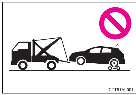 TOYOTA Matrix (2014) - Remorquage avec une dépanneuse à palan - 1