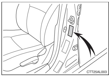 TOYOTA Matrix (2014) - Limites de poids - 1