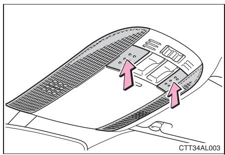 TOYOTA Matrix (2014) - Éclairages individuels - 1