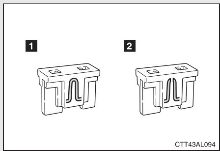TOYOTA Matrix (2014) - Vérification et remplacement des fusibles - 4