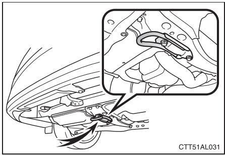 TOYOTA Matrix (2014) - Remorquage de secours - 1