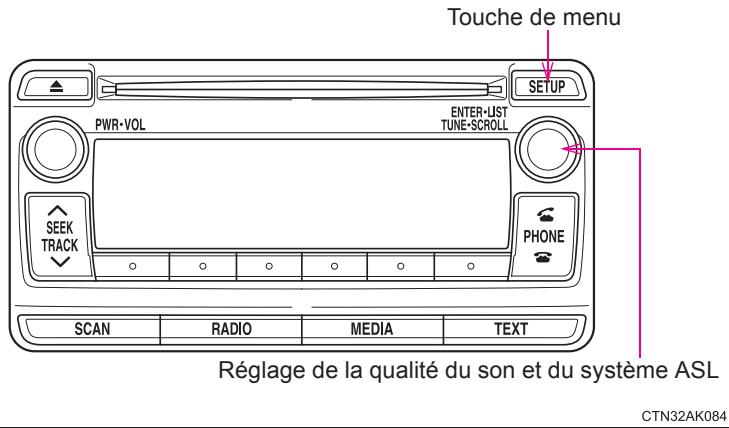TOYOTA Matrix (2014) - Utilisation optimale du système audio - 2