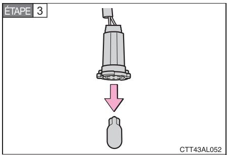 TOYOTA Matrix (2014) - Éclairages de plaque d'immatriculation - 3