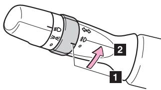 TOYOTA Matrix (2014) - Sélecteur d'antibrouillards* - 4