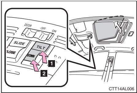 TOYOTA Matrix (2014) - Basculement vers le haut ou vers le bas - 1