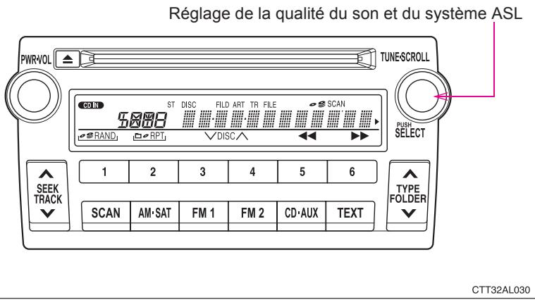 TOYOTA Matrix (2014) - Utilisation optimale du système audio - 1