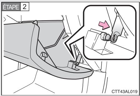 TOYOTA Matrix (2014) - Méthode de dépose - 1