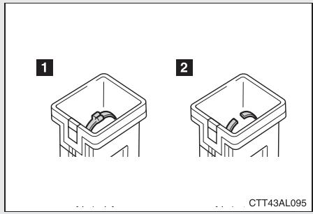 TOYOTA Matrix (2014) - Vérification et remplacement des fusibles - 5