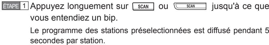 TOYOTA Matrix (2014) - Exploration des stations radio préselectionnées - 1