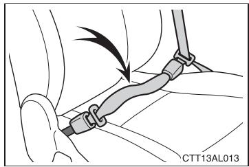 TOYOTA Matrix (2014) - Rallonge de ceinture de sécurité - 1