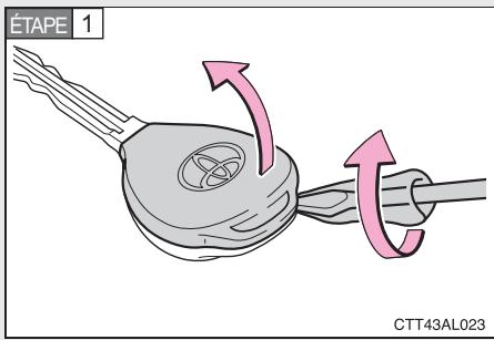 TOYOTA Matrix (2014) - Remplacement de la pile - 1