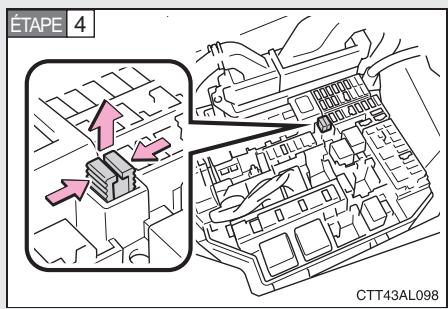 TOYOTA Matrix (2014) - Vérification et remplacement des fusibles - 3