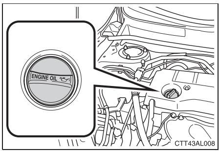 TOYOTA Matrix (2014) - Appoint en huile moteur - 1