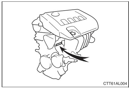 TOYOTA Matrix (2014) - Numéro du moteur - 1