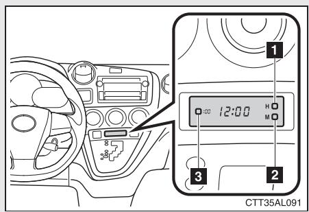 TOYOTA Matrix (2014) - Horloge - 1