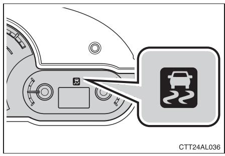 TOYOTA Matrix (2014) - Lorsque les systèmes VSC et TRAC intervennent - 1