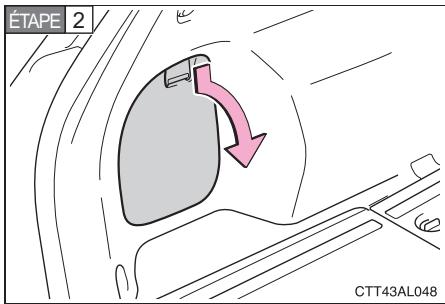 TOYOTA Matrix (2014) - ■ Clignotants avant/feux de stationnement etoux de position lateraux avant - 3
