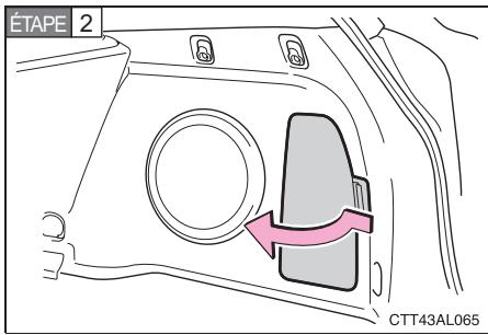 TOYOTA Matrix (2014) - ■ Clignotants avant/feux de stationnement etoux de position lateraux avant - 5