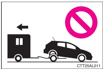 TOYOTA Matrix (2014) - Pour éviter de sérieux dommages à la transmission et au système 4 roues motrices à contrôle de couple actif (modèles à 4 roues motrices) - 1