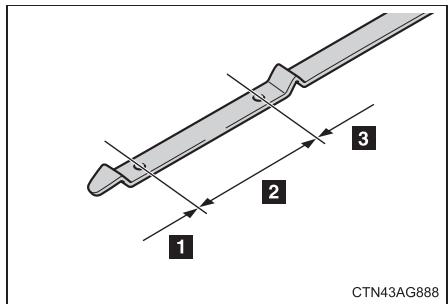 TOYOTA Matrix (2014) - ETAPE3 Essuyez la jauge. - 3