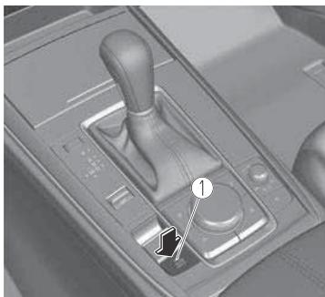MAZDA CX-30 (2019) - ▼ Le système AUTOHOLD est activé - 1