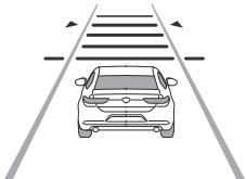 MAZDA CX-30 (2019) - Comment régler la distance entre les véhicules avec le contrôle d'espacement en fonctionnement - 3
