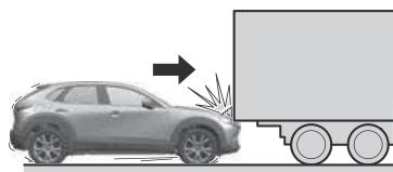 MAZDA CX-30 (2019) - Collision par l'arrière ou choc avec l'arrière d'un camion - 1