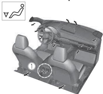 MAZDA CX-30 (2019) - Avec orifices de ventilation arrière - 1