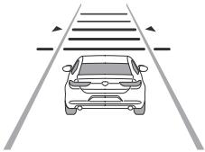 MAZDA CX-30 (2019) - Comment régler la distance entre les véhicules avec le contrôle d'espacement en fonctionnement - 5