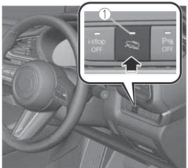 MAZDA CX-30 (2019) - ▼ Interrupteur d'assistance à la traction hors route - 1