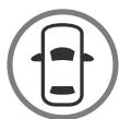 MAZDA CX-30 (2019) - Symbole d'état (orange) i-ACTIVSENSE (système d'avertissement/aide à la prévention des risques) - 1