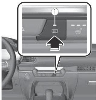 MAZDA CX-30 (2019) - ▼ Désembueur de rétroviseur\* - 1