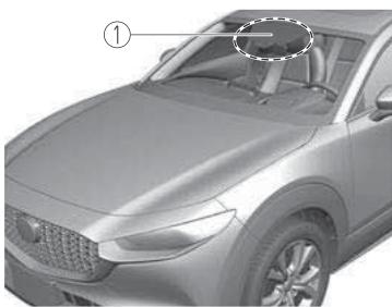 MAZDA CX-30 (2019) - ▼ Caméra de détection avant (FSC) - 1