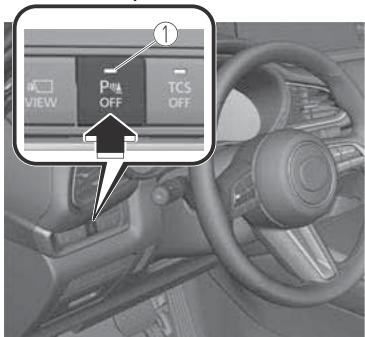 MAZDA CX-30 (2019) - ▼ Fonctionnement du système de capteurs d'aide au stationnement - 1