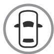 MAZDA CX-30 (2019) - Symbole d'état (vert) i-ACTIVSENSE (système d'avertissement/aide à la prévention des risques) - 1