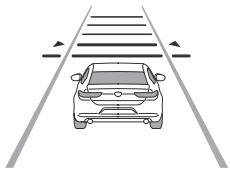MAZDA CX-30 (2019) - Modification de la distance entre les véhicules pendant le contrôle de l'espacement - 7