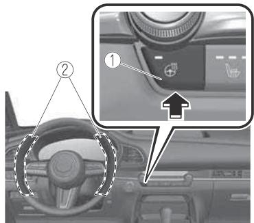 MAZDA CX-30 (2019) - ▼ Volant chauffant - 1